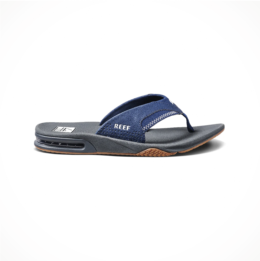 Men s Reef Fanning Flip Flops with Bottle Opener OutdoorSports
