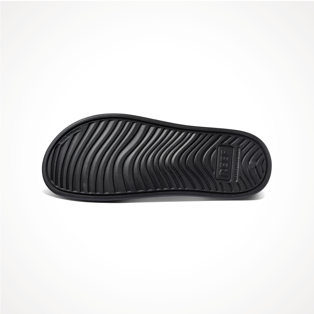 Footwear Reef Mens Oasis Slide Black Sole