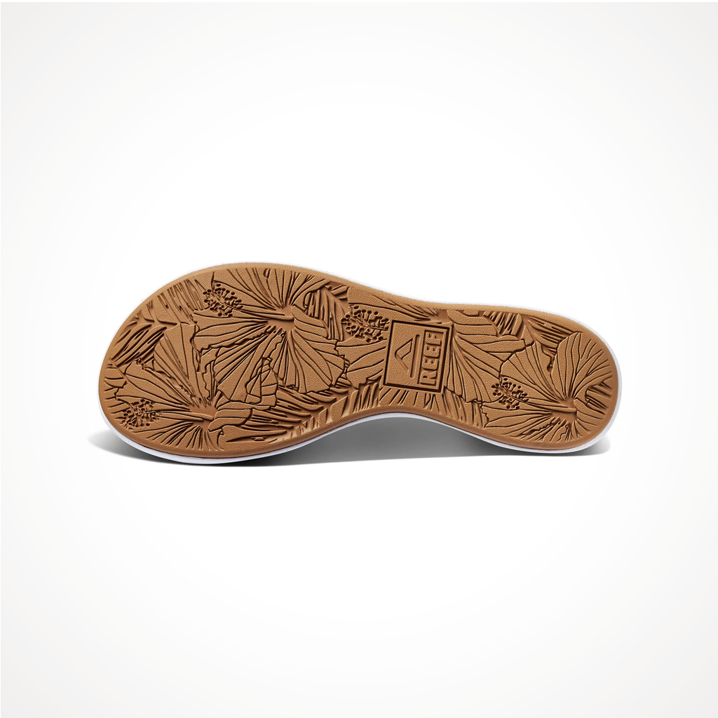 Footwear Reef Womens Cushion Cloud White Tan Sole