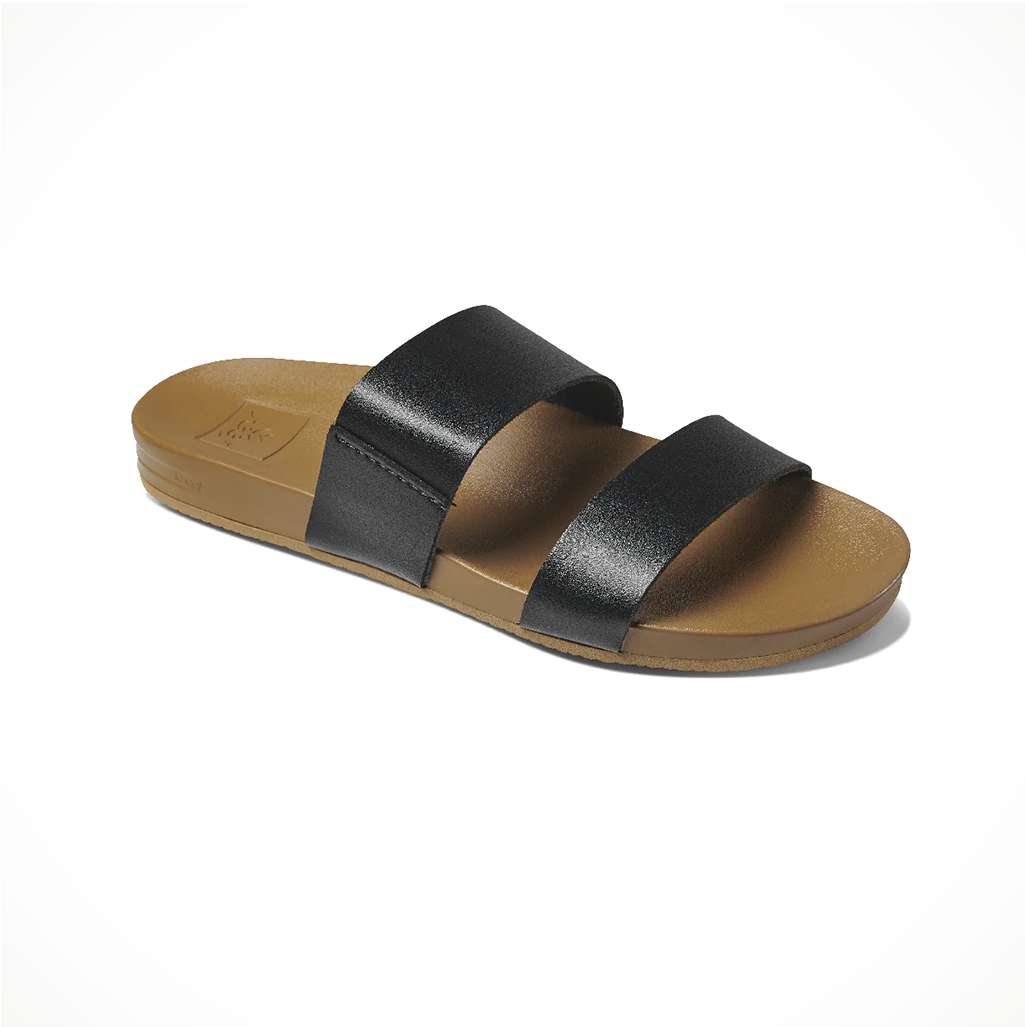 Footwear Reef Womens Cushion Vista Black Natural ISO