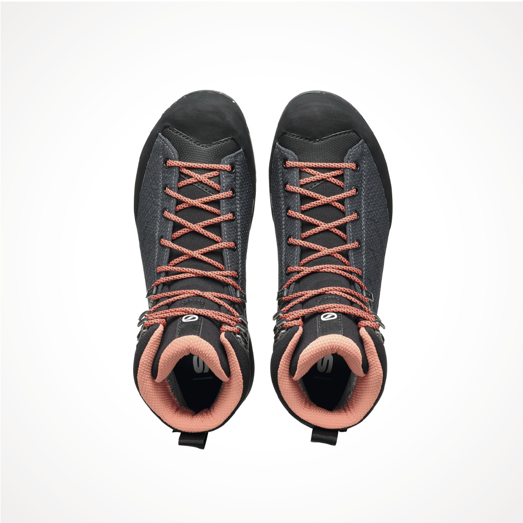 Footwear Scarpa Womens Mescalito TRK Planet GTX Grey Coral Top