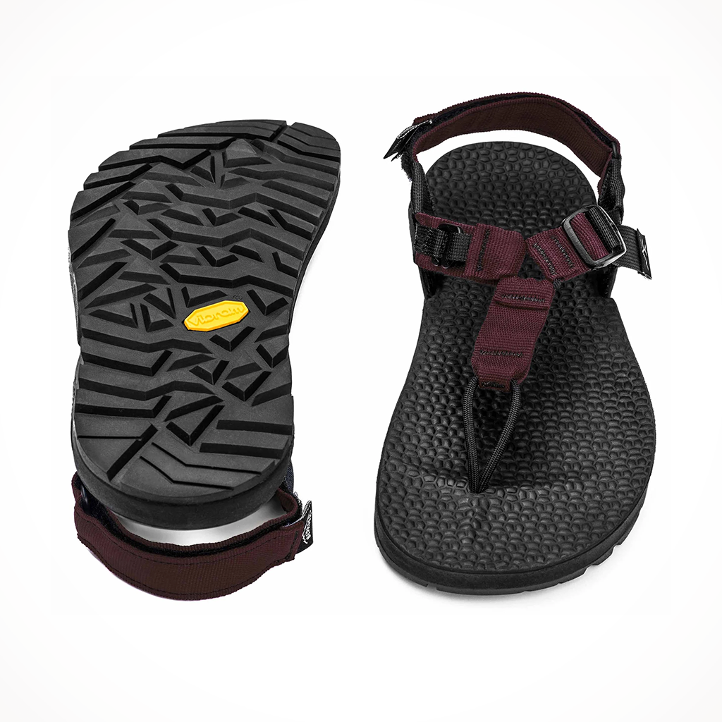 Footwear Unisex Bedrock Sandals Cairn 3D Adventure Sandals Burgundy