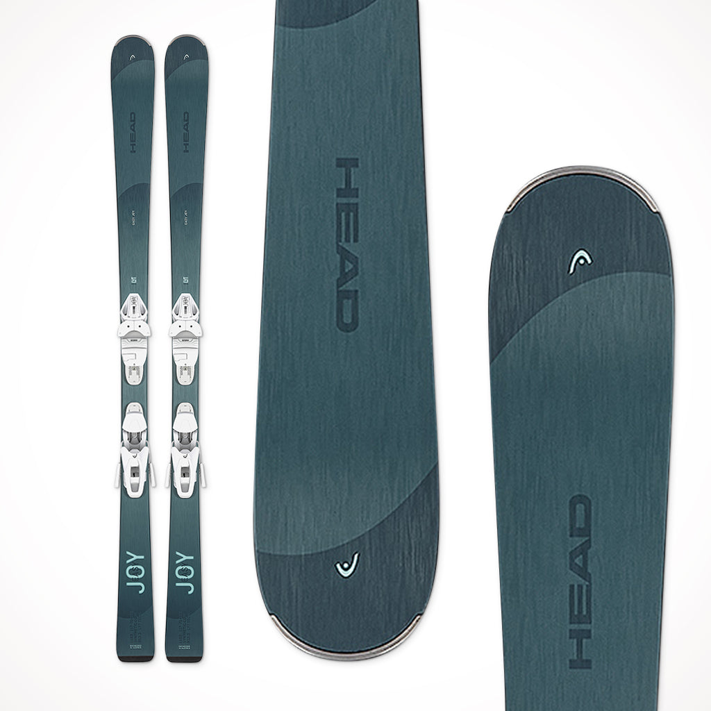 【2024年】お歳暮ギフト Head 2024 - Bindings SLR GW 9 Joy + Skis Women's Joy Easy 140cm~