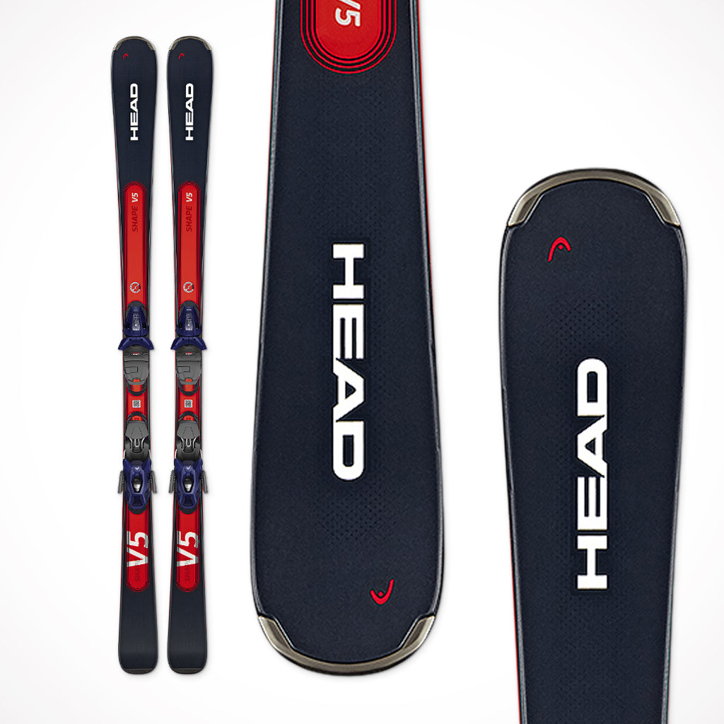 Head Shape e.V5 Men's Skis + PR 10 GW Promo Bindings - 2024