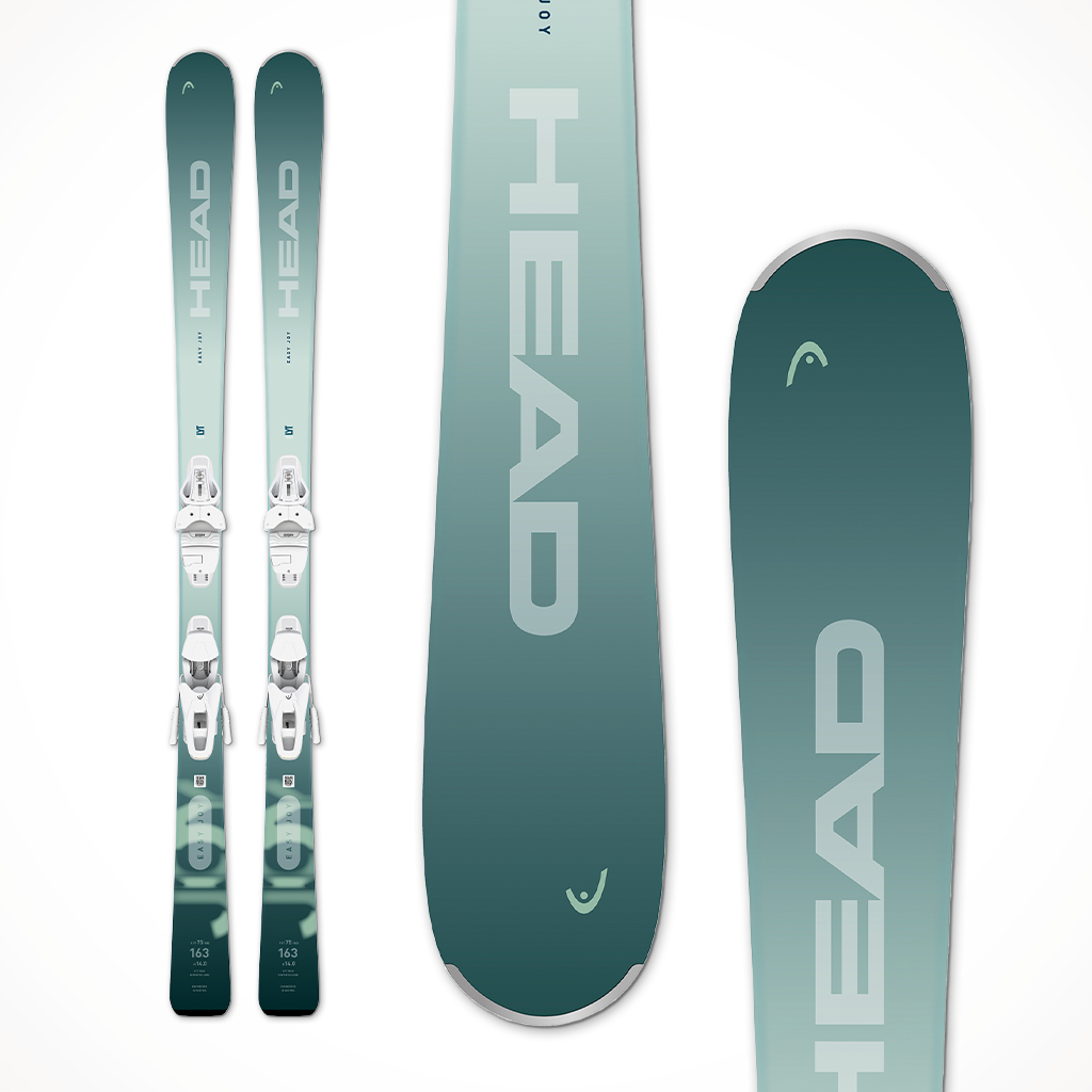 2025 Head Easy Joy Women's Skis — Lightweight & Beginner-Friendly