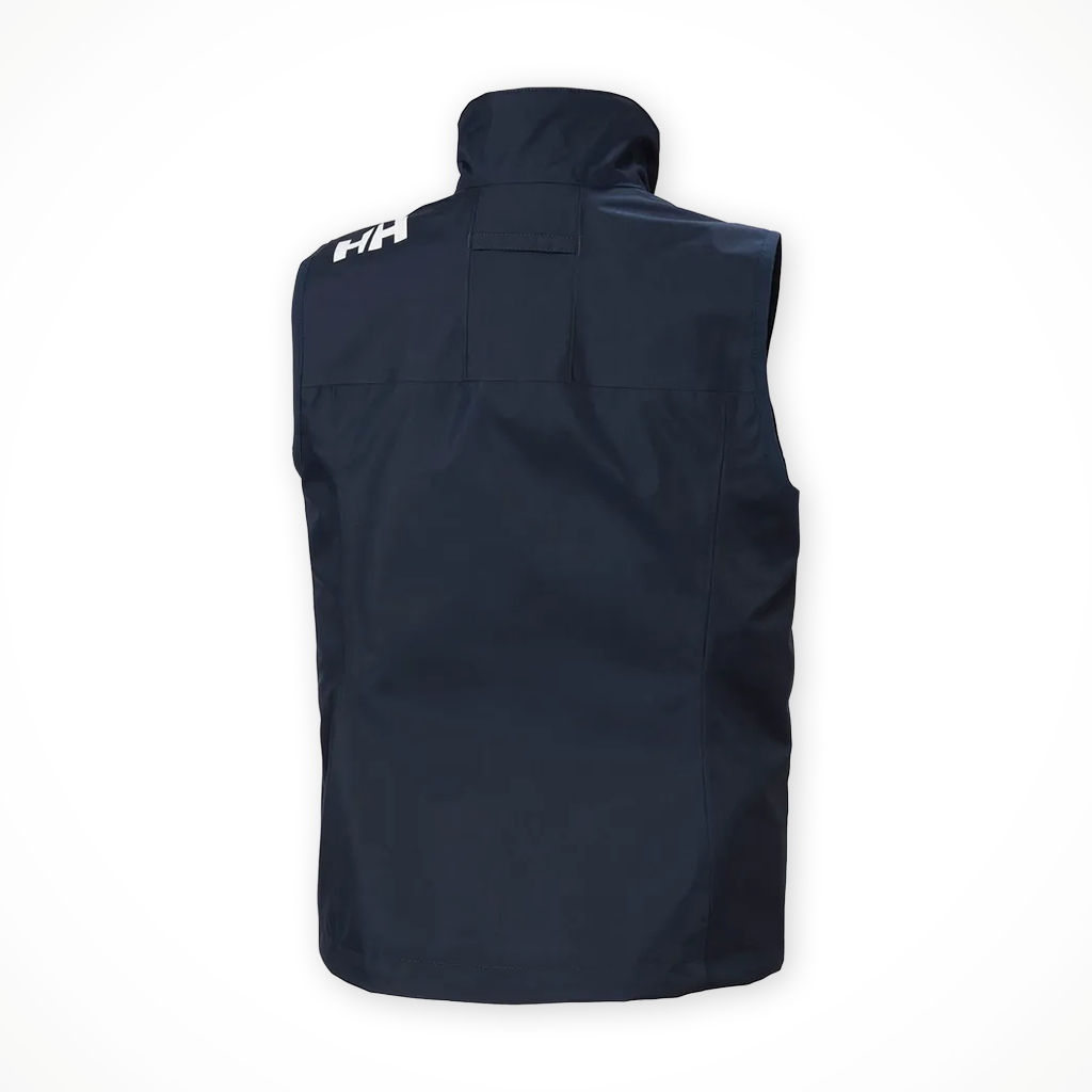 Product image: Helly Hansen Crew Vest 2 Navy Womens 2026, shown from the back.