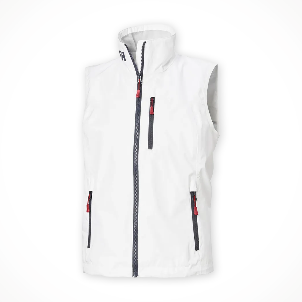 Product image: Helly Hansen Crew Vest 2 White Womens 2026, shown in primary marketing view.