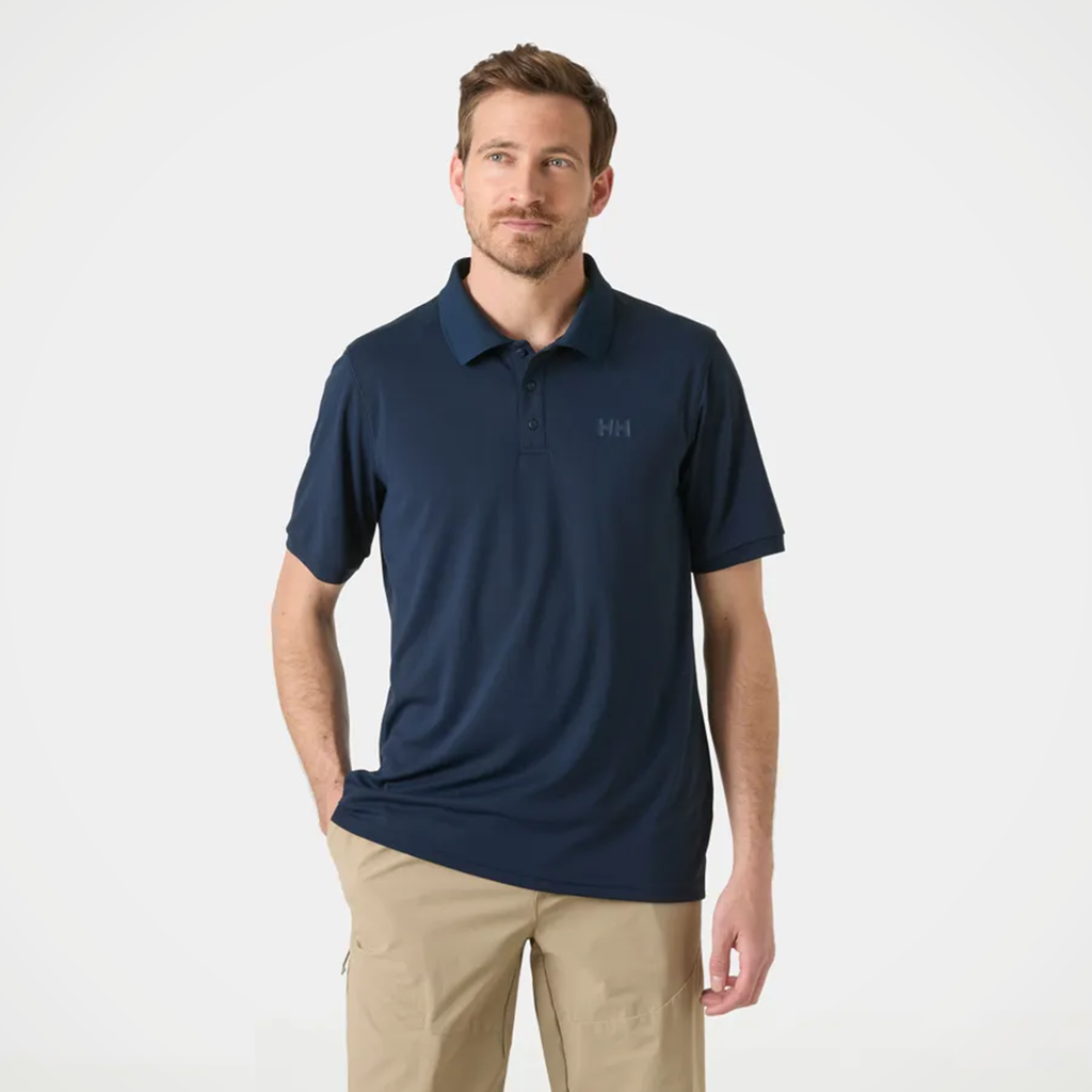 Product image: Helly Hansen Lifa Active Solen SS Polo Navy Mens 2026 Alt1.