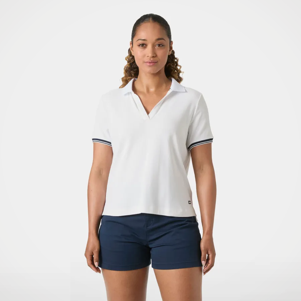 Product image: Helly Hansen Portofino Polo White Womens 2026 Alt1.