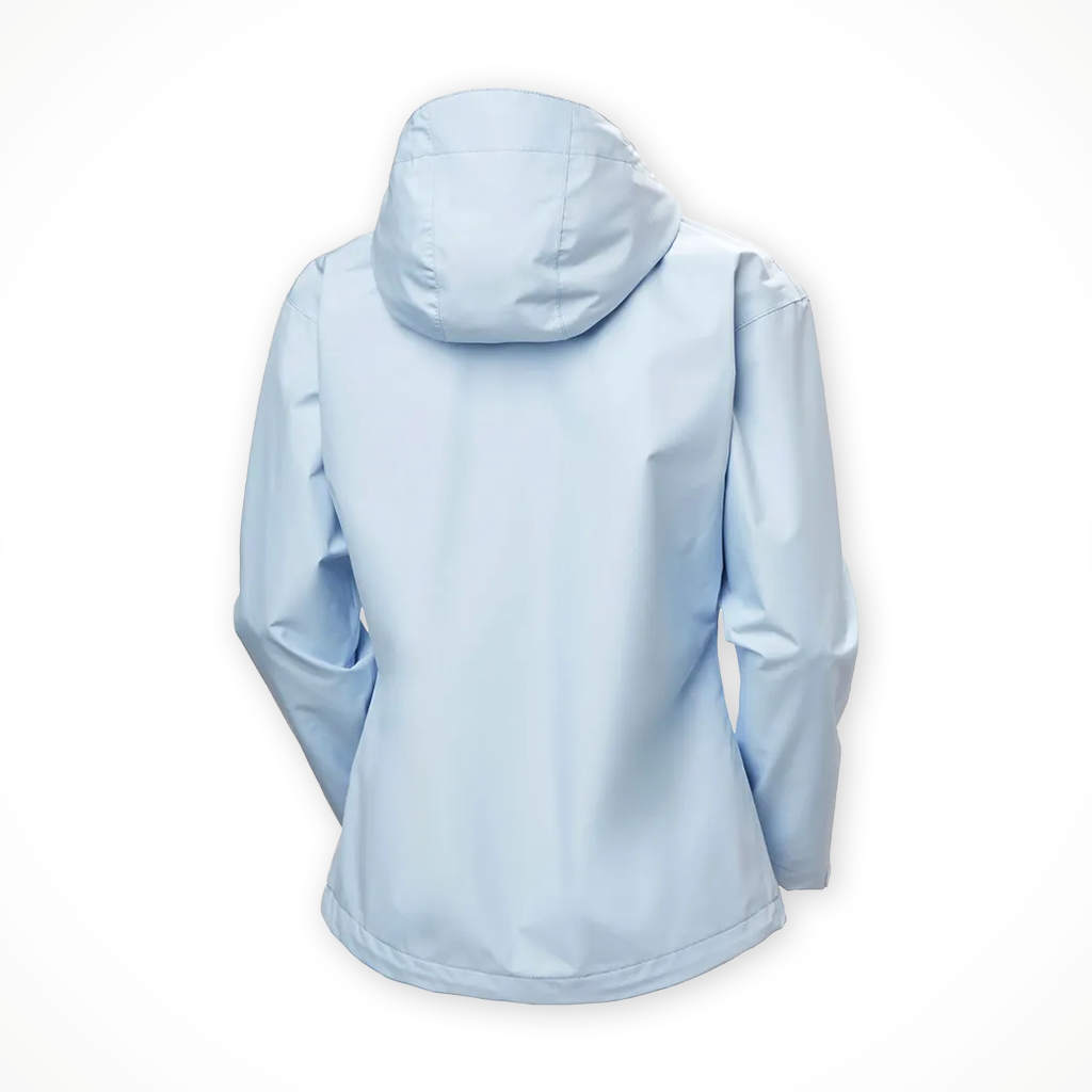 Product image: Helly Hansen Seven J Jacket Pinnacle Blue Womens 2026, shown from the back.