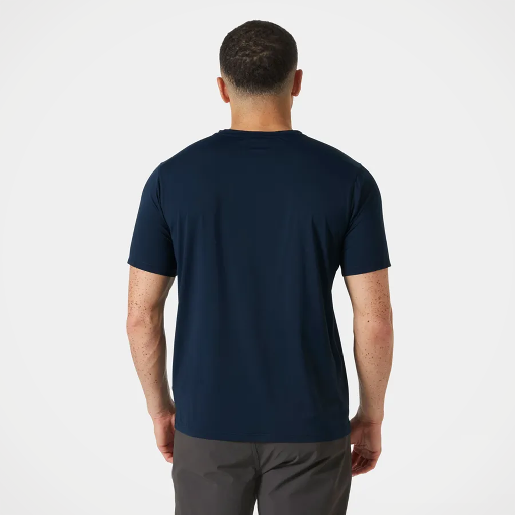 Product image: Helly Hansen Shine Solen Tshirt Navy Mens 2026 Alt2.