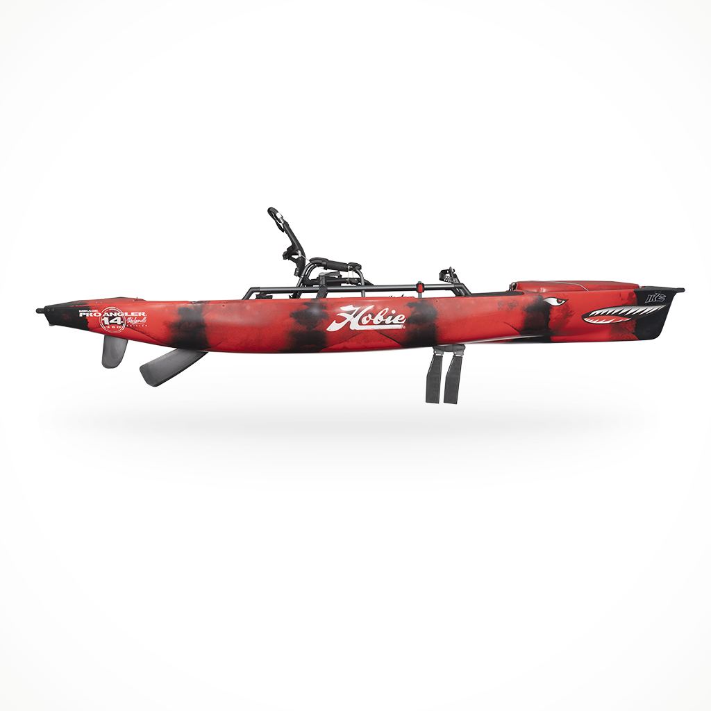 Patent session Reskyd Hobie Mirage Pro Angler 14 Pedal Fishing Kayak | Mike Iaconelli Edition -  OutdoorSports.com