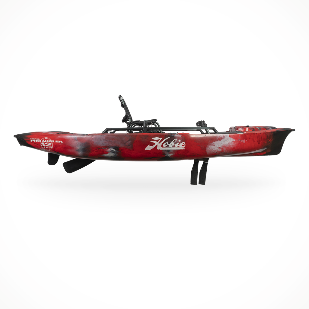 Hobie Mirage Pro Angler 12 with 360 Drive Campfire Side