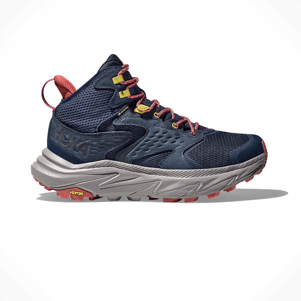 Hoka Mens Anacapa 2 Mid GTX Outerspace Grey Hero