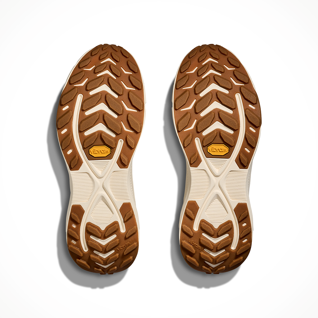 Product image: Hoka Transport 2 Black Alabaster Womens 2026, showing the bottom view.