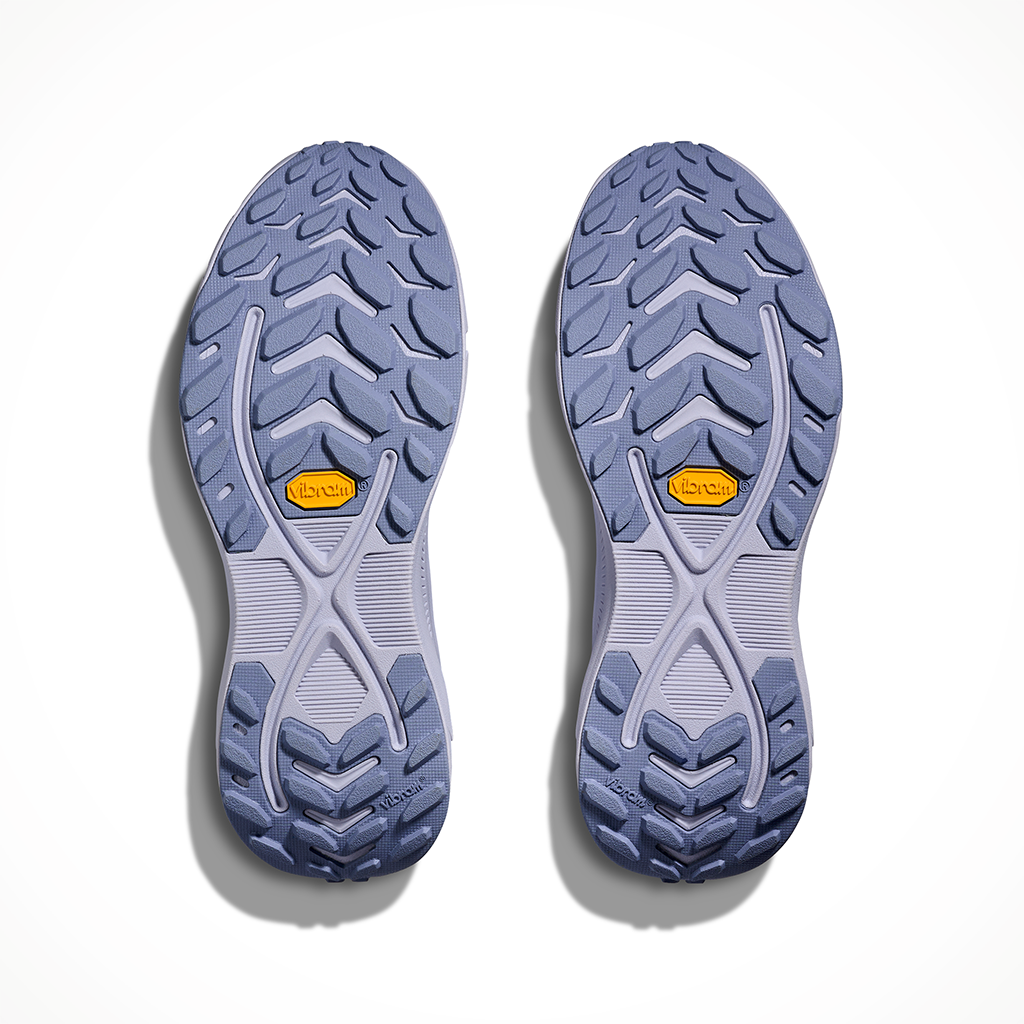 Product image: Hoka Transport 2 Tranquil Blue Ambient Womens 2026, showing the bottom view.