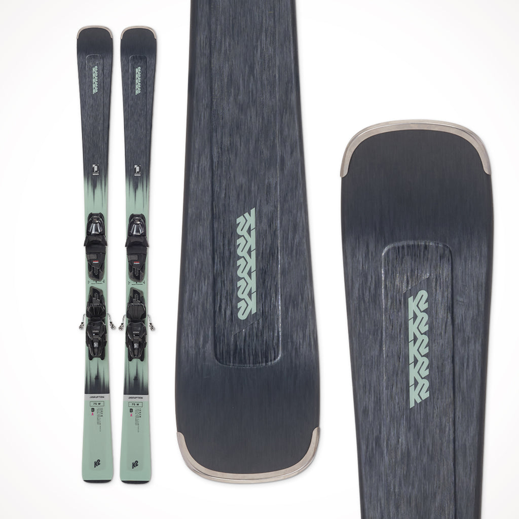 K2 Disruption 75 W Women's Skis + ERP 10 Bindings - 2024 ...