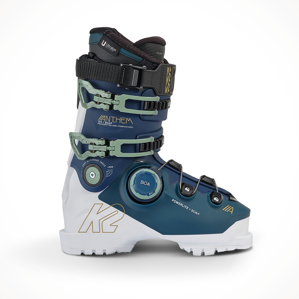 k2 anthem 75 women's skis 2025 K2 Women's Anthem 105 W BOA Ski Boot — Enhanced Carving Ability &  Unmatched Comfort