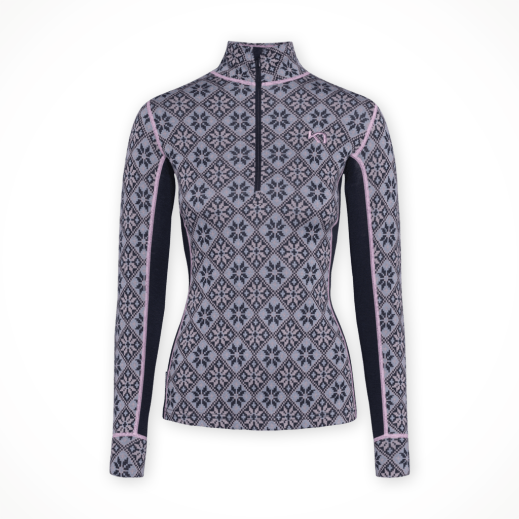 Rose Half Zip Baselayer Top — Women's