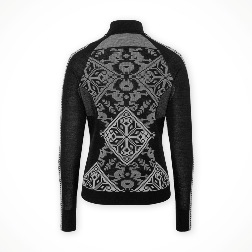 Product image: Kari Traa Saga HZ black womens 2025, shown from the back.