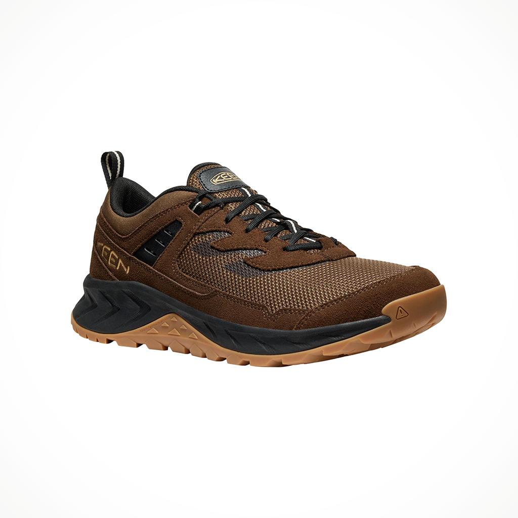 Product image: Keen Hightrail Vent Dark Earth Oak Bluff Mens 2026, shown from a three-quarter angled view.