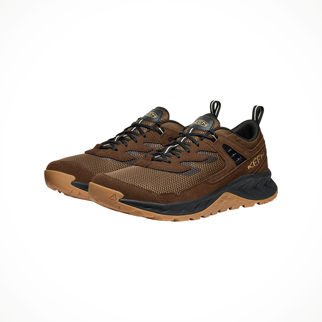 Product image: Keen Hightrail Vent Dark Earth Oak Bluff Mens 2026, shown as a pair.