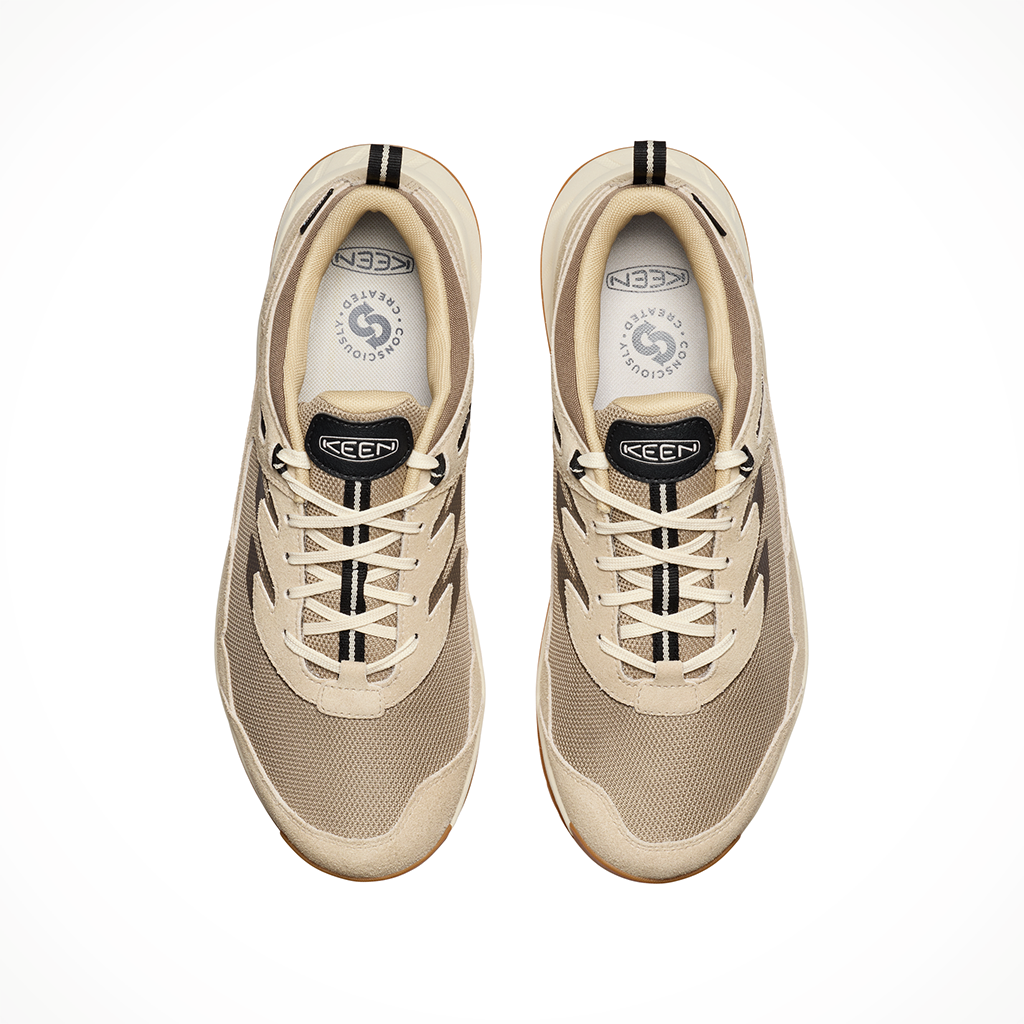 Product image: Keen Hightrail WP Wide Brindle Birch Mens 2026, shown from above.