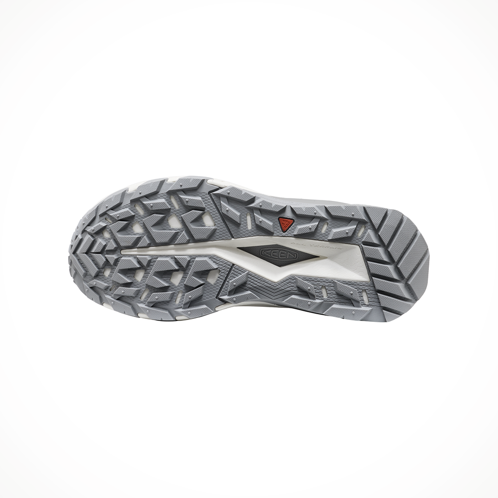 Product image: Keen Targhee Apex WP vapor Star W Hite womens 2026, showing the bottom view.