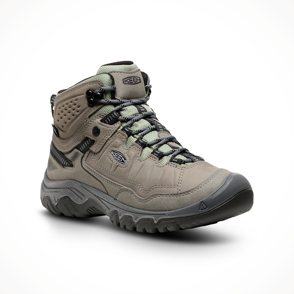 Product image: Keen Targhee IV Mid WP steel Grey Lily Pad womens 2026, shown in primary marketing view.