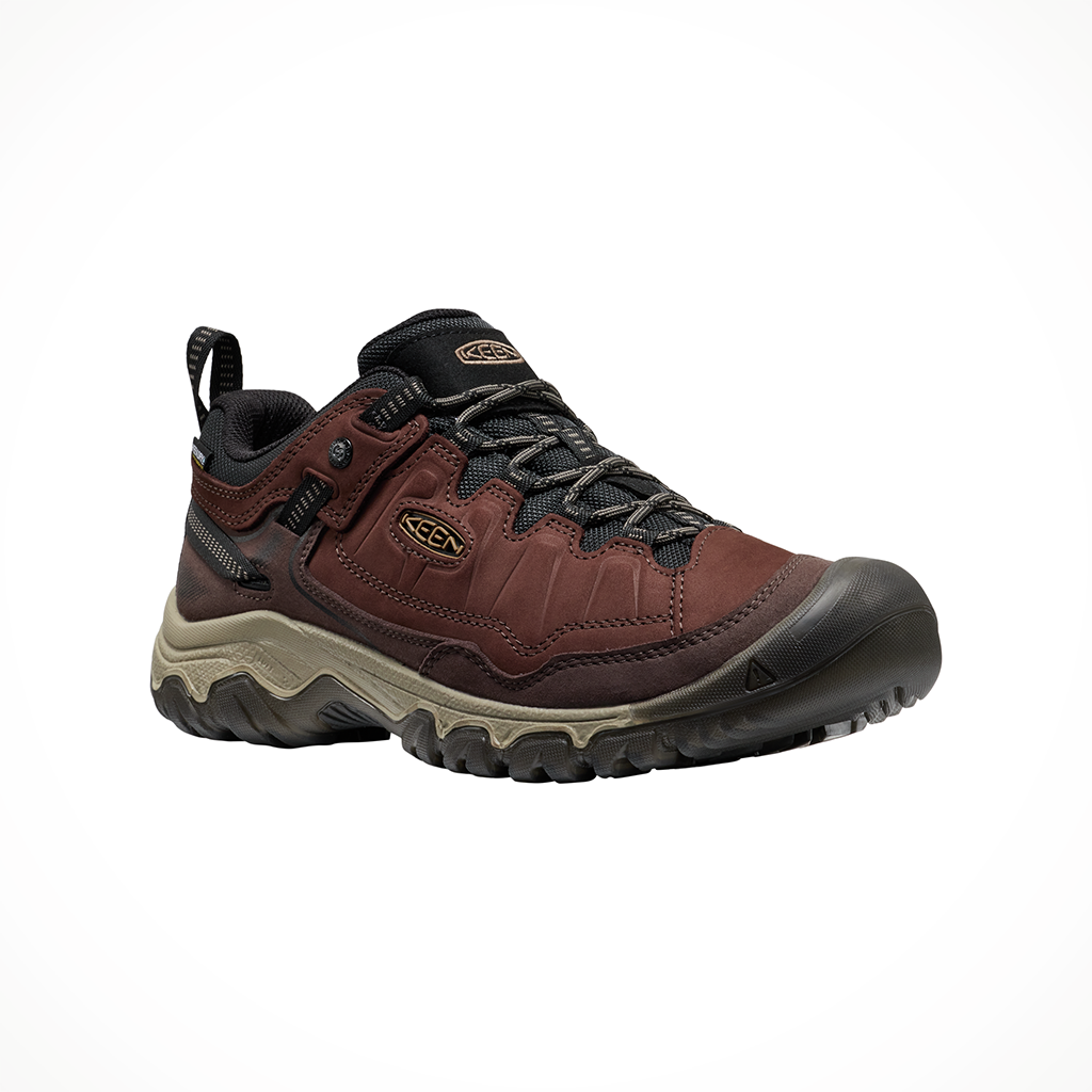 Product image: Keen Targhee IV WP java Bison mens 2026, shown from a three-quarter angled view.