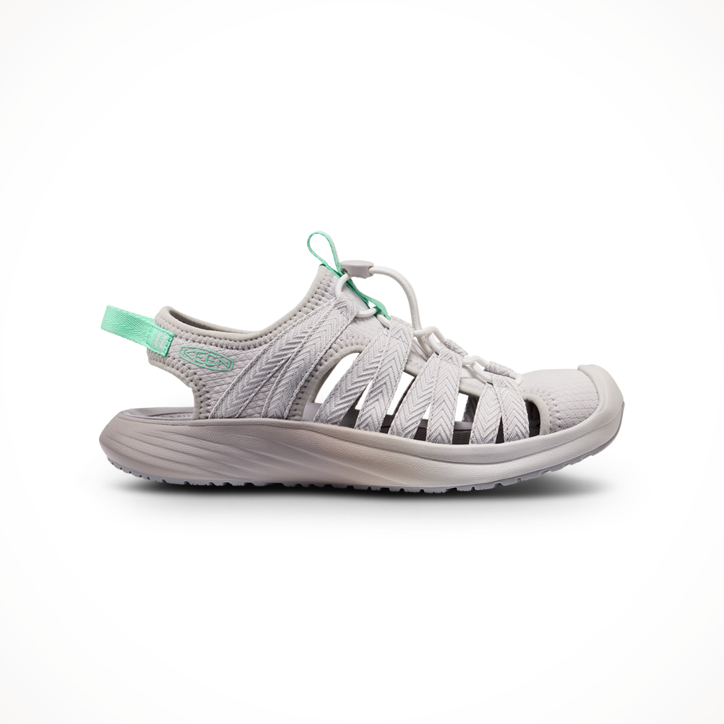 Product image: Keen Whisper Lite Vapor Cabbage womens 2026, shown in primary marketing view.