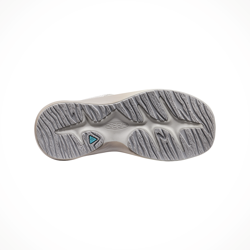 Product image: Keen Whisper Lite Vapor Cabbage womens 2026, showing the bottom view.