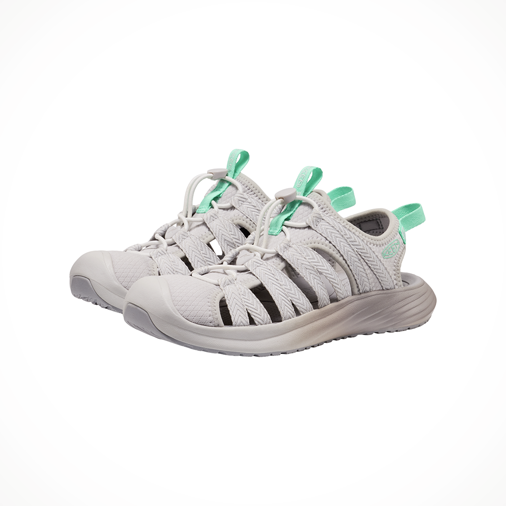 Product image: Keen Whisper Lite Vapor Cabbage womens 2026, shown as a pair.