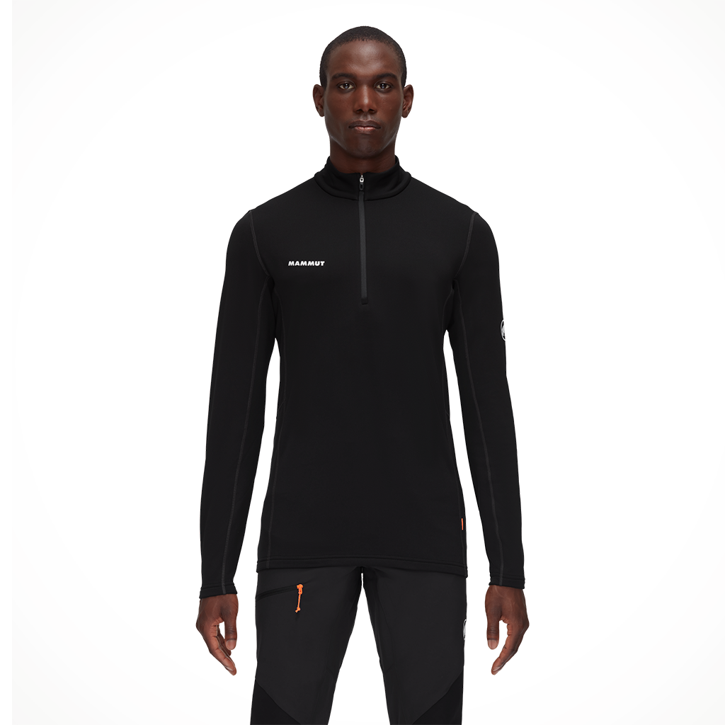 Product image: Mammut Aenergy ML half zip black mens 25 alt1.