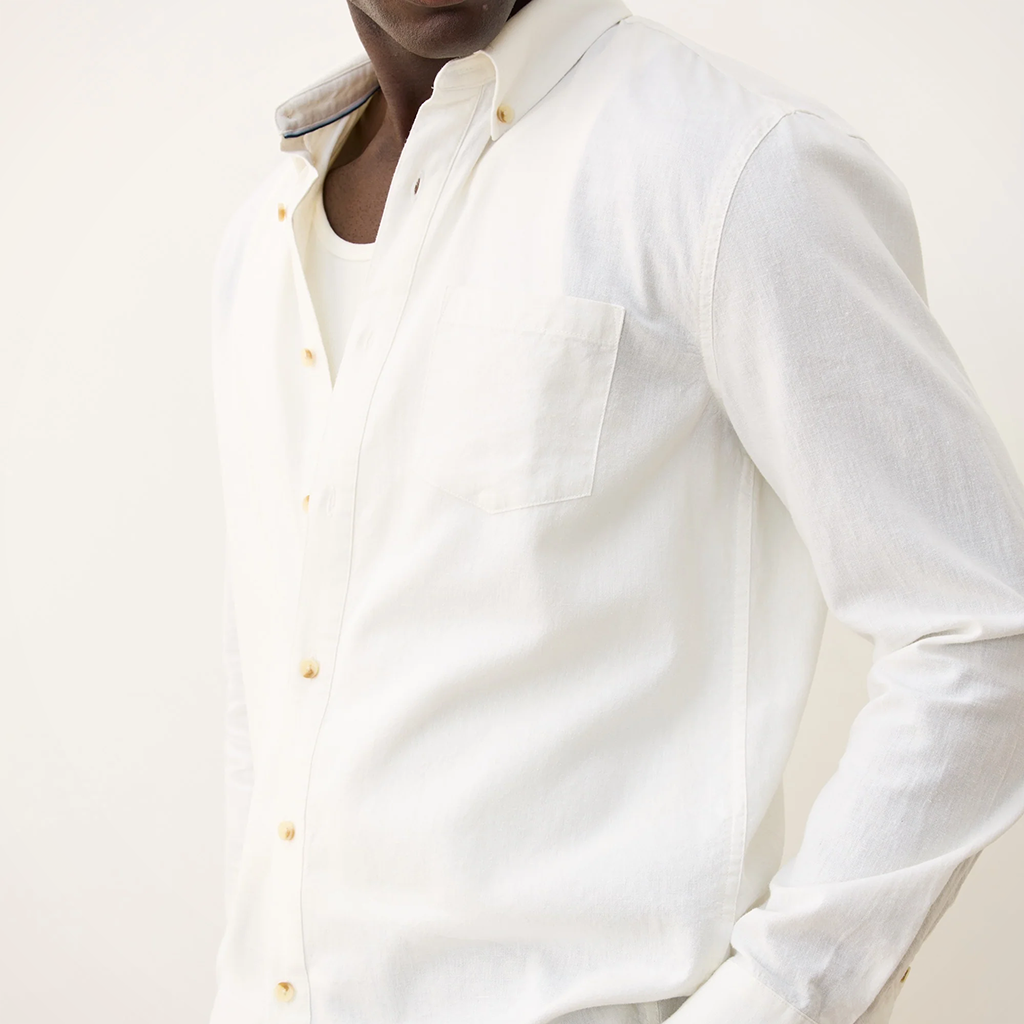 Better-Than-Linen Long Sleeve Shirt — Men's