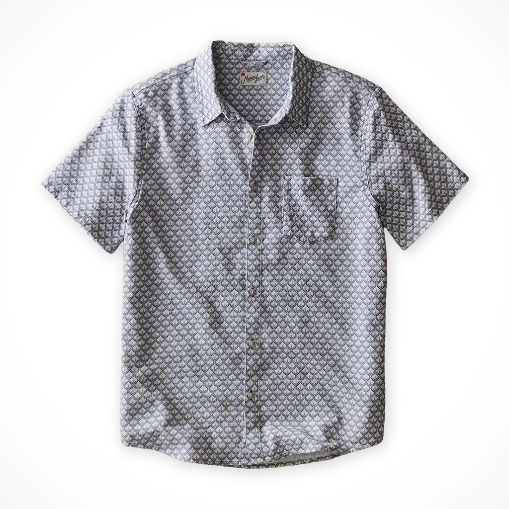 Product image: Marine Layer Classic Stretch Selvage Shirt Light Blue A Gave Mens 2026, shown in primary marketing view.