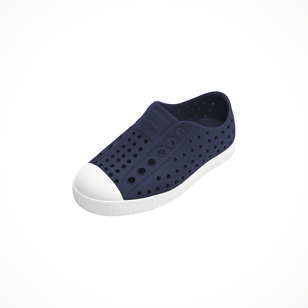 Product image: Native Jefferson Regatta B Lue Kids 2026, shown from a three-quarter angled view.