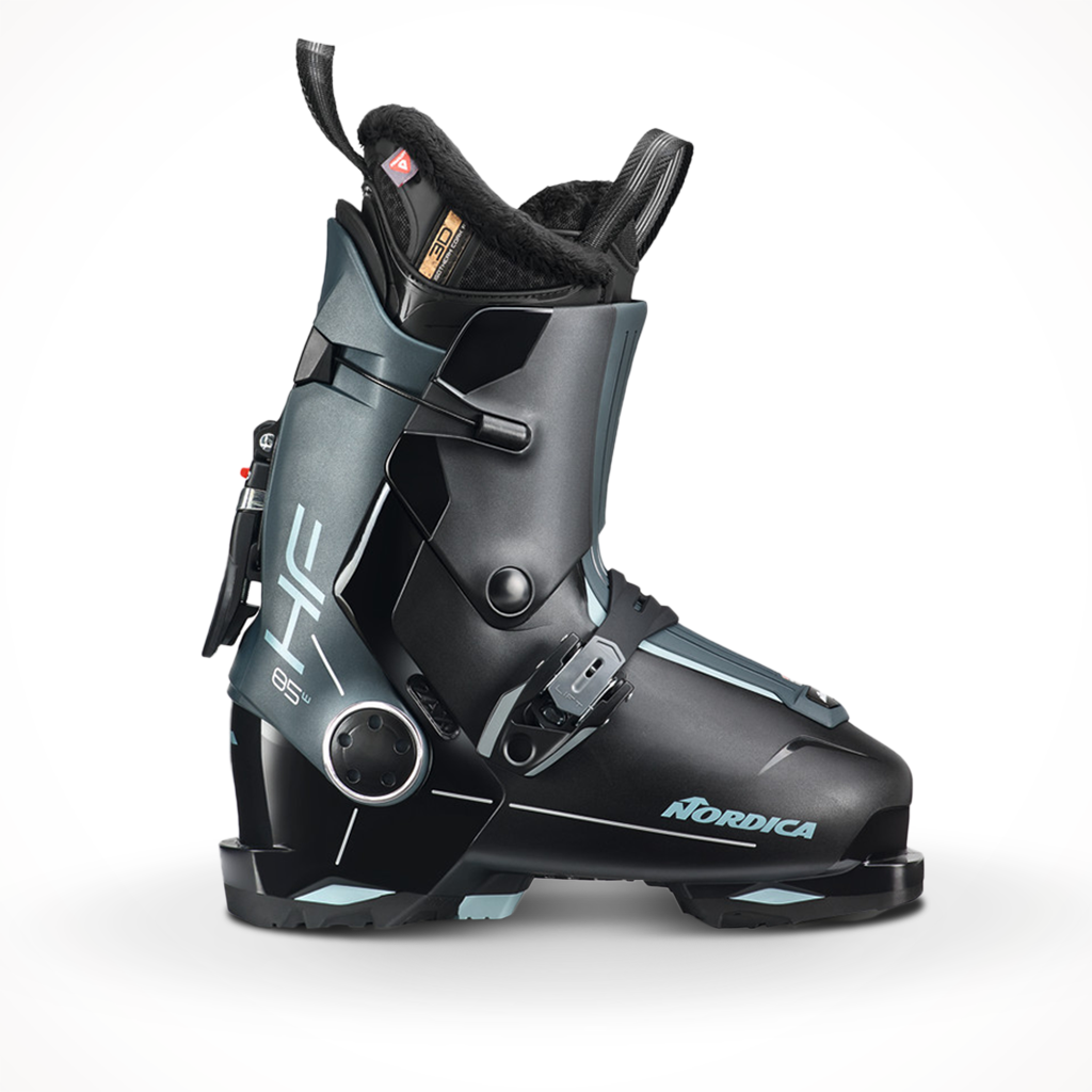 2025 Nordica Women's HF 85 W Ski Boot — Effortless Entry and 2025 Nordica Women's HF 85 W Ski Boot — Effortless Entry and