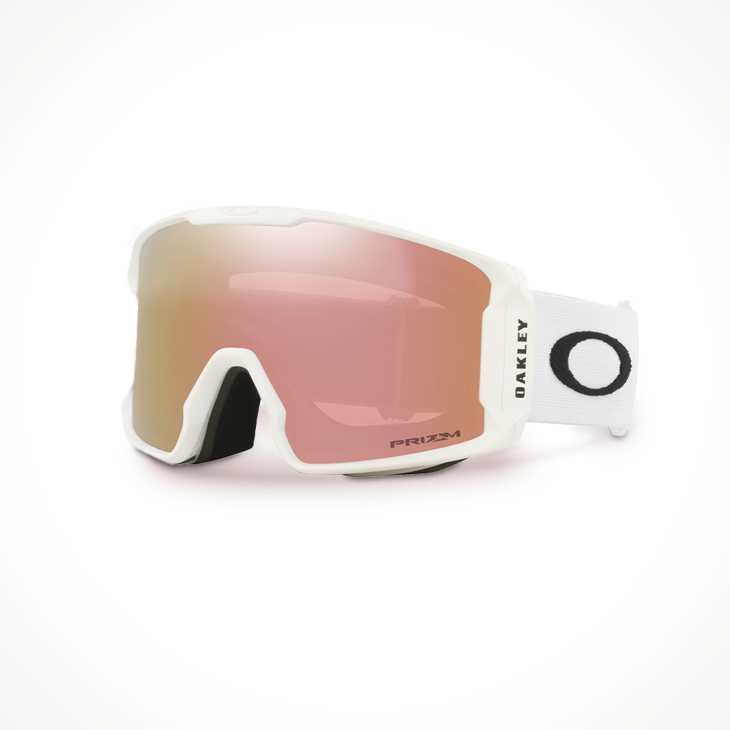 Oakley Line Miner L Matte White Prizm Rose Gold