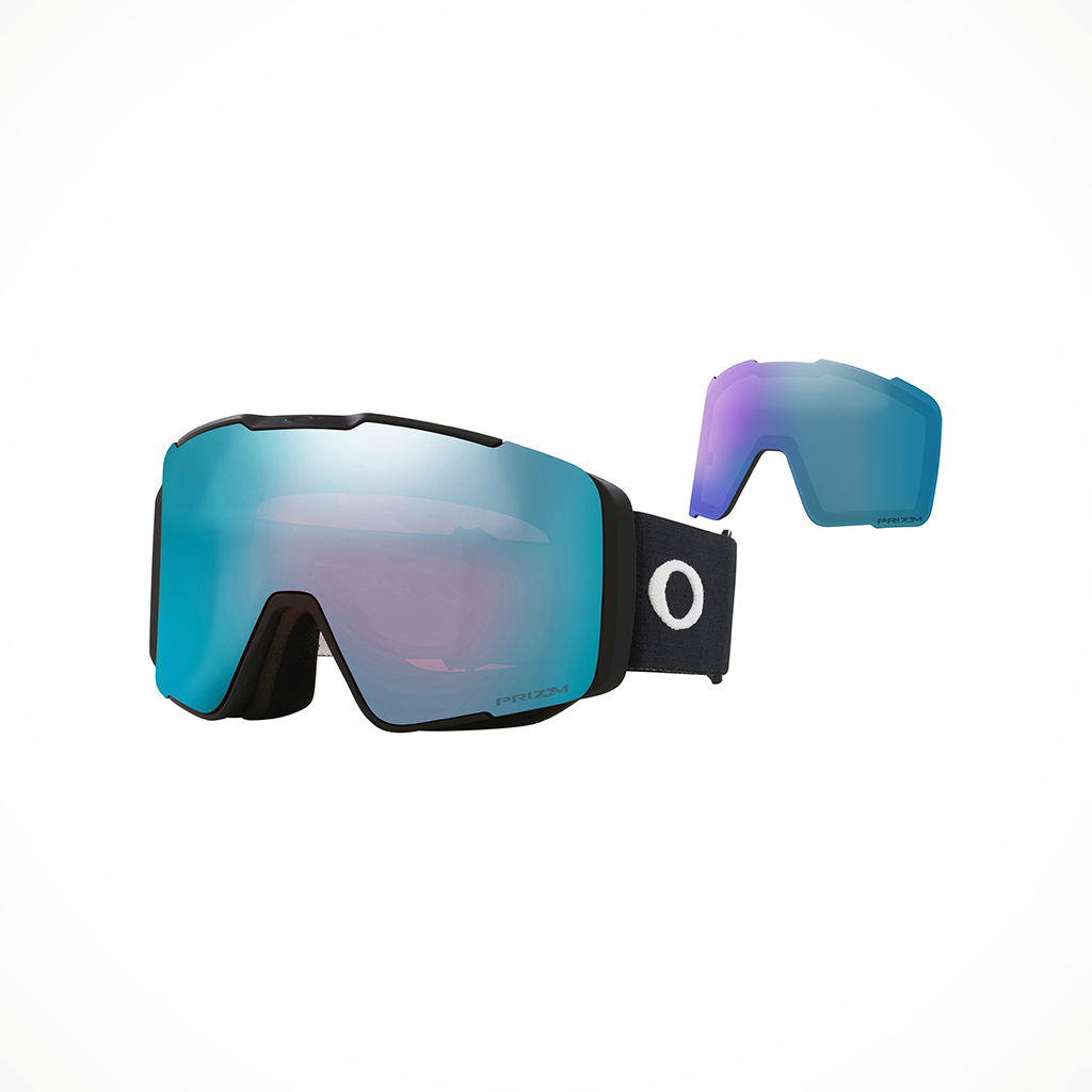 Product image: Oakley Line Miner pro L Matte Black P Rizm Sapphire Prizm iced alt1.