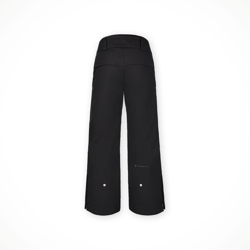 Product image: Obermeyer Brisk Pant Black Boys 2025, shown from the back.
