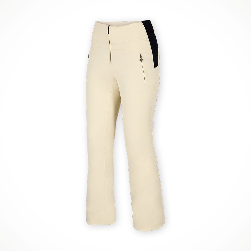 Product image: Obermeyer C Loud Nine Pants Bone Womens 2025, shown from a three-quarter angled view.