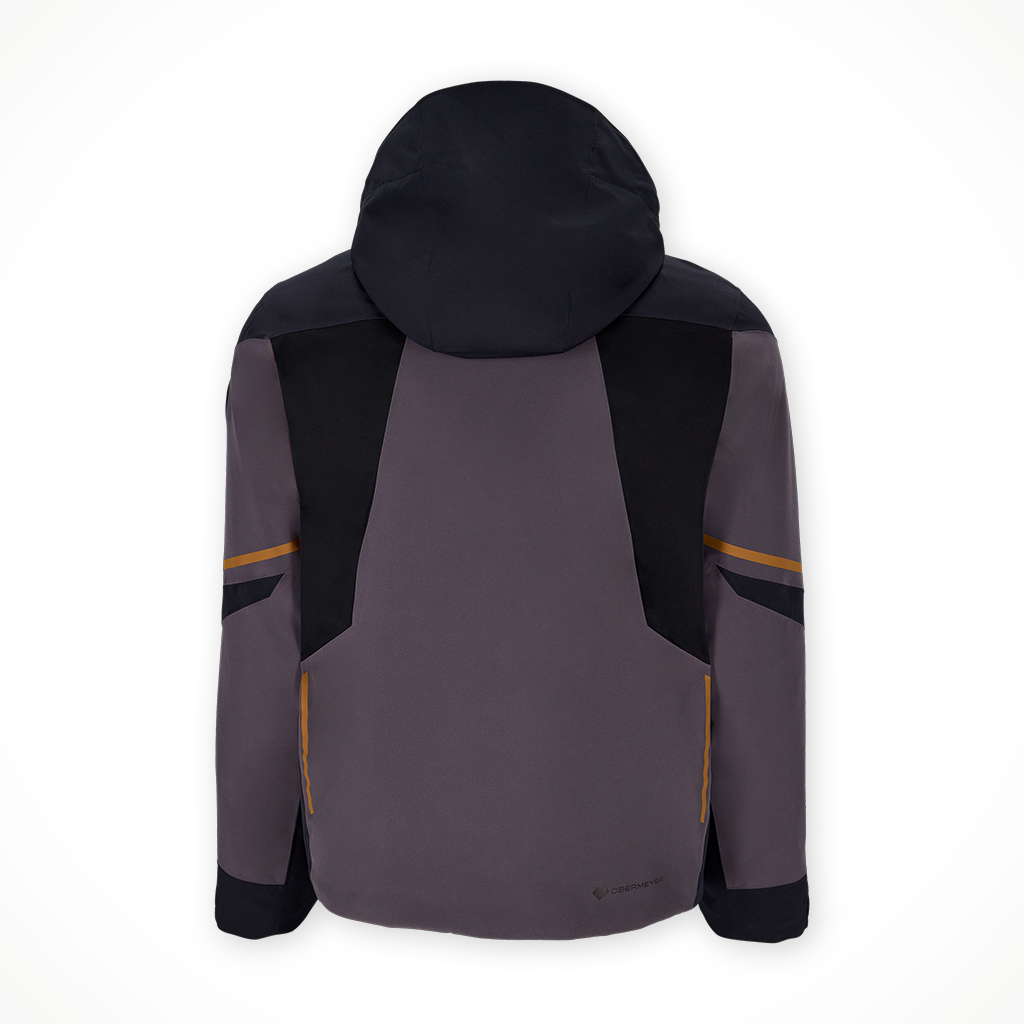 Product image: Obermeyer Charger Jacket Basalt mens 2025, shown from the back.