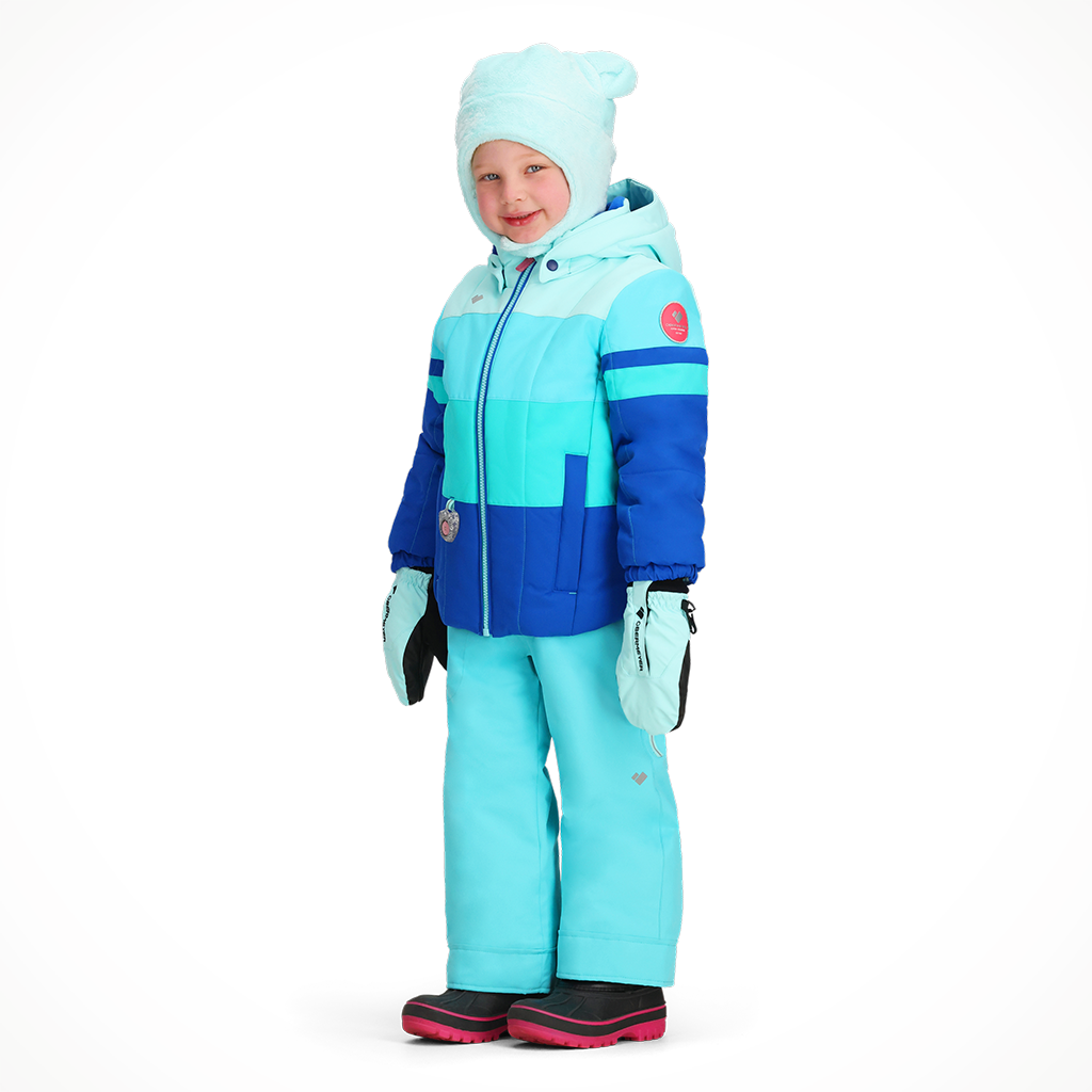 Product image: Obermeyer Kaizen Jacket Ski Blue Kids 2025 Alt1.