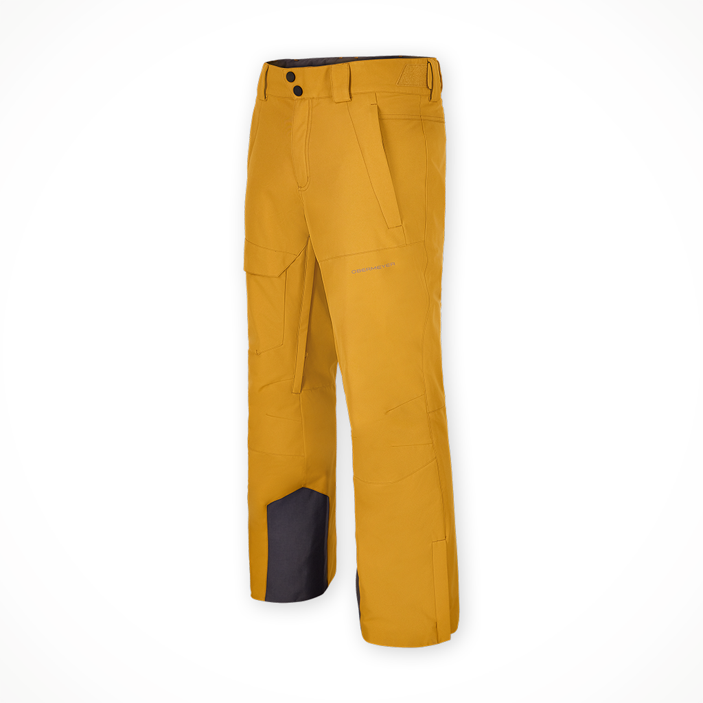 Product image: Obermeyer Orion Pant Burnt Honey Mens 2025, shown from a three-quarter angled view.