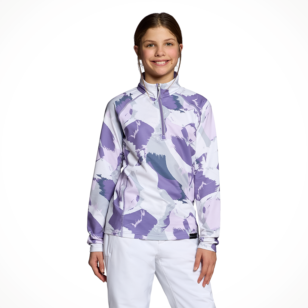 T Oly Baselayer Zip Top — Girls'