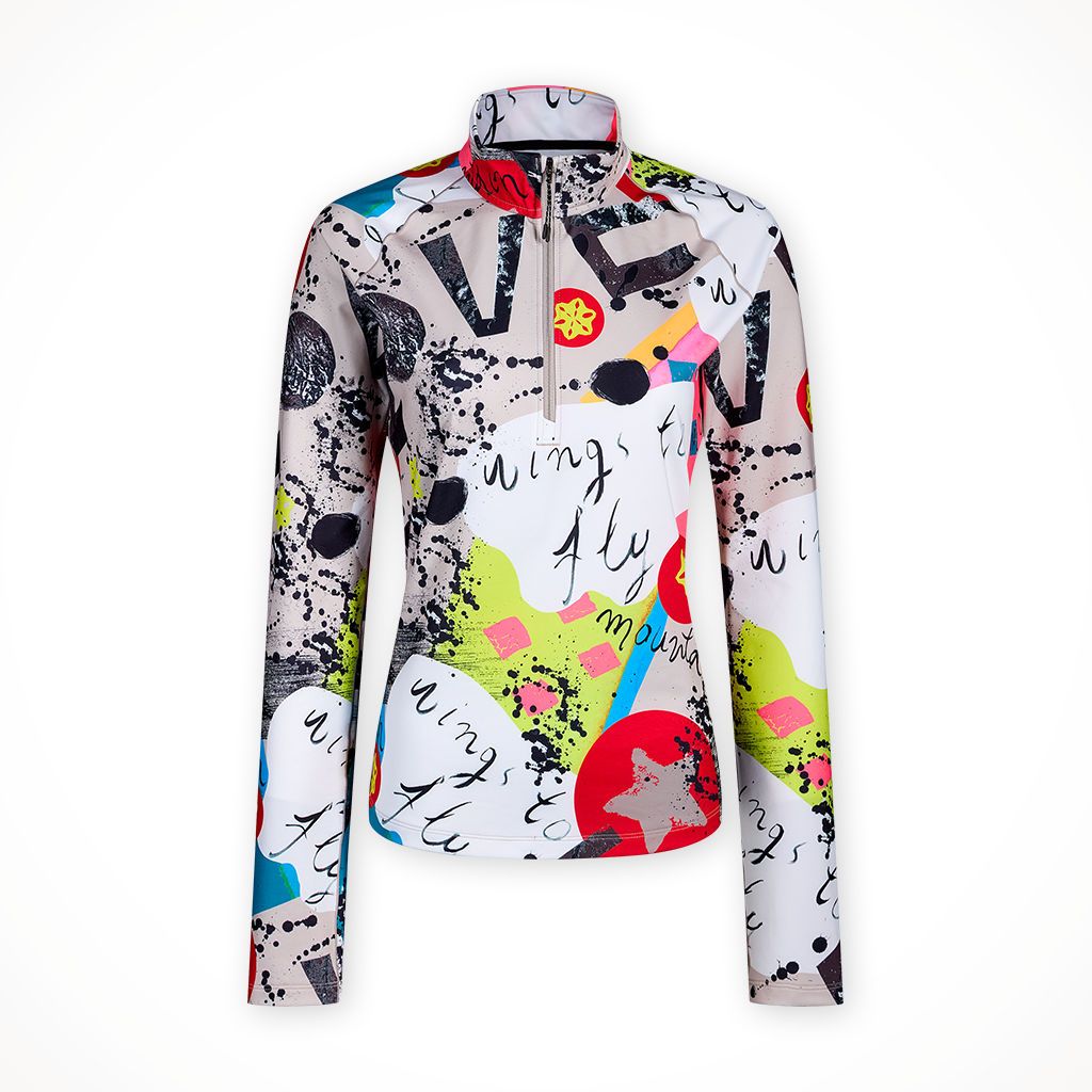 W Oly Baselayer Zip Top — Women's