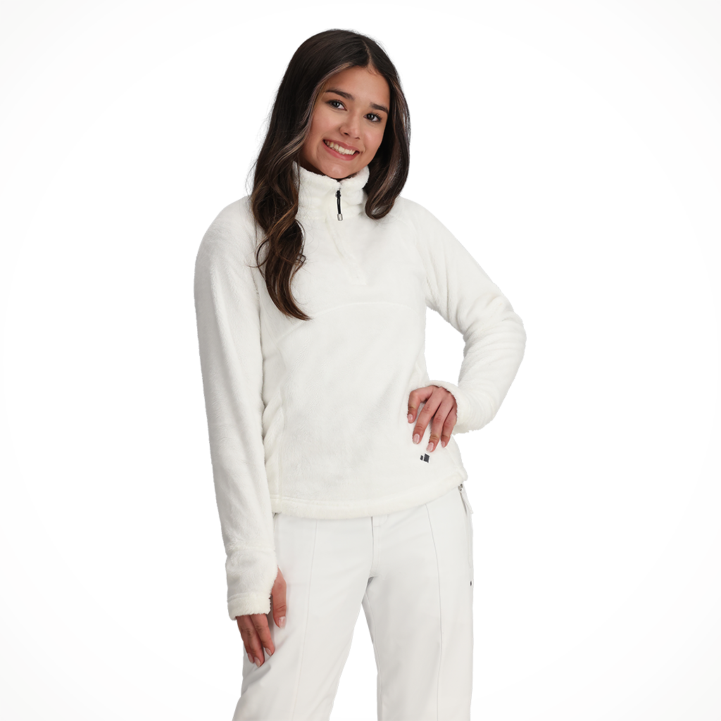 Furry Fleece Top — Girls'