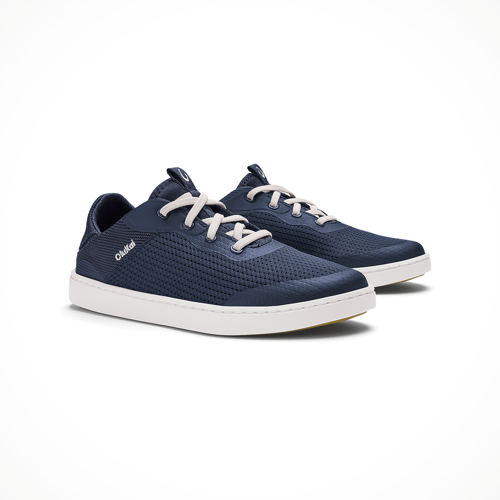 Product image: Olukai Kahakai Trench Blue Womens 2026, shown as a pair.