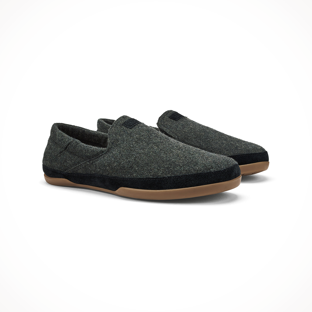Product image: Olukai Kalawa Dark Shadow Dark Shadow Mens 2025, shown as a pair.